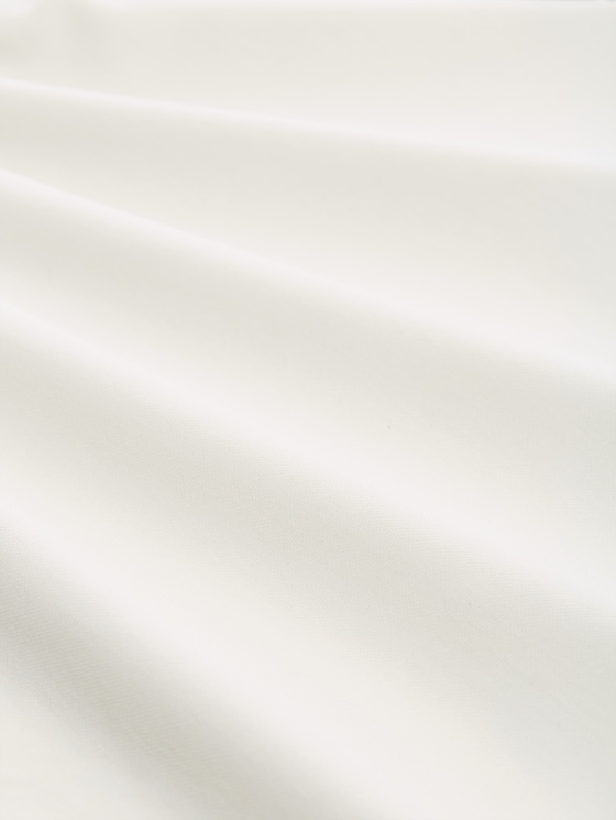 long-sleeved shirt with ruffles - Whisper White