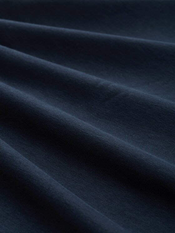 Hoodie sweatshirt with embroidery - sky captain blue