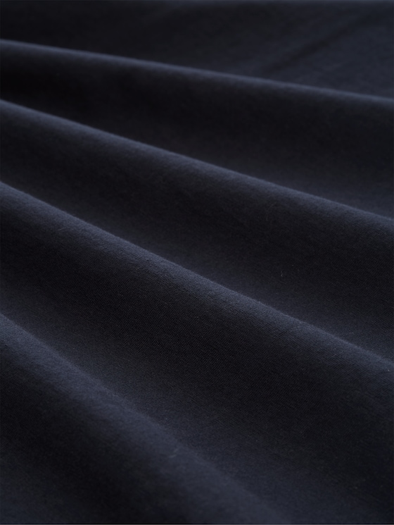 T-shirt with eyelet embroidery - sky captain blue