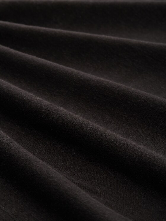Loose fit T-shirt - deep black