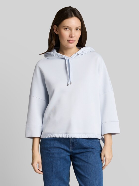 Hoodie sweatshirt from Scuba - soft dusty blue