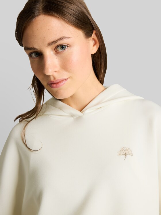 Hoodie sweatshirt from Scuba - Whisper White