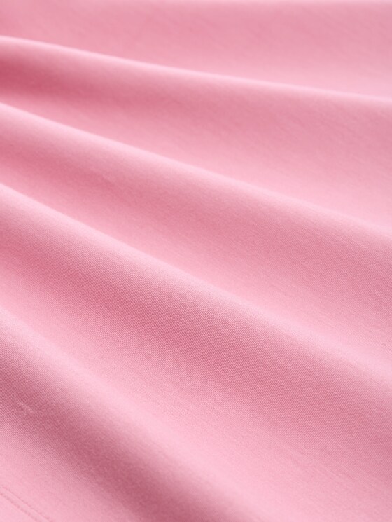 Loose fit scuba long-sleeved shirt - Soft Blush Rose