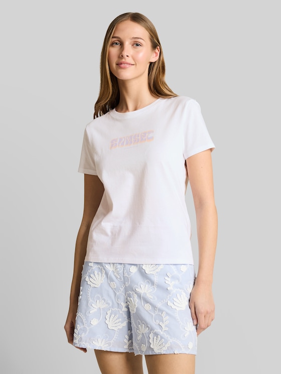 Printed T-shirt - White