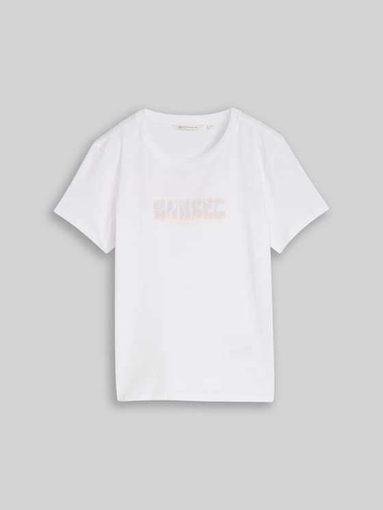 Printed T-shirt - White