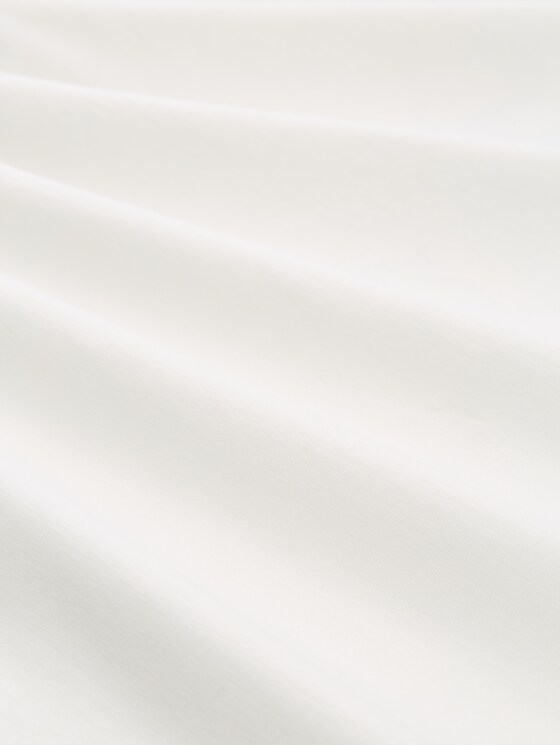 Plus Size - Long-sleeved shirt with print - Soft Clear White