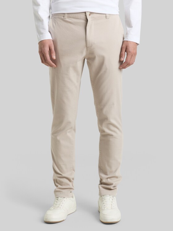 TTTRAVIS SLIM Chino Trousers - Cashew Beige