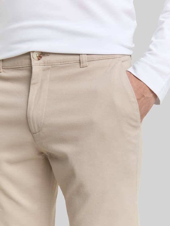 TTTRAVIS SLIM Chino Trousers - Cashew Beige