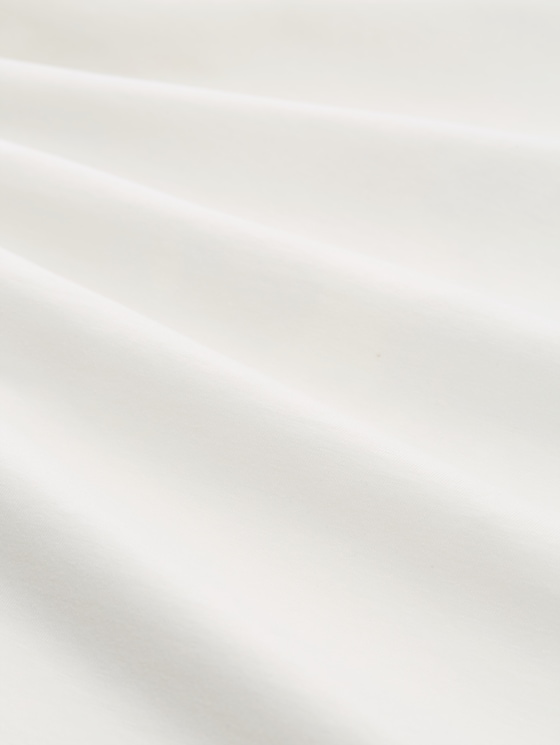 Long-sleeved shirt with a print - Whisper White
