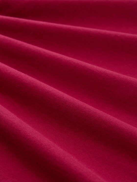Long-sleeved shirt with a print - Rumba Red