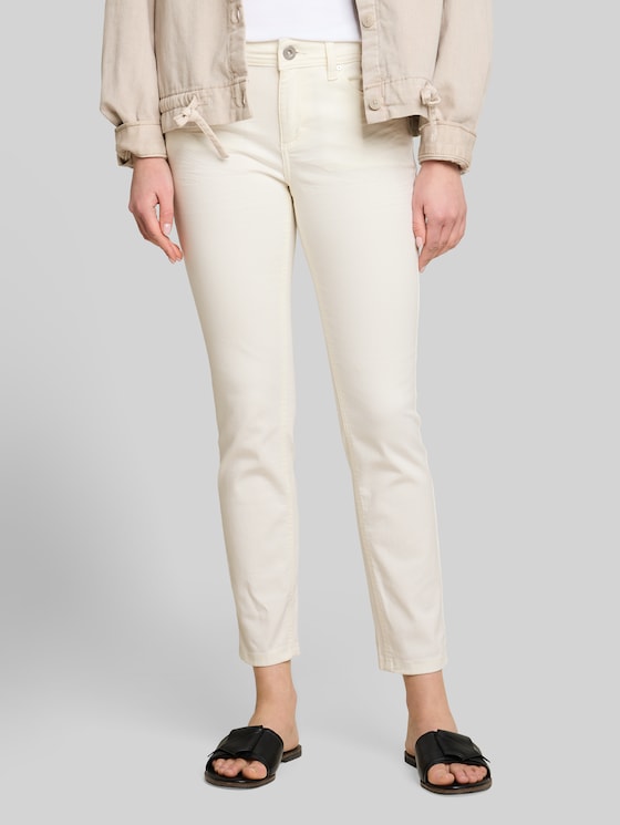 TTLENE SLIM CROPPED jeans - White