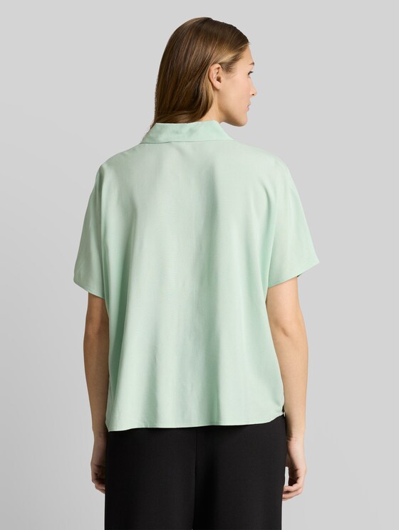 Viscose blouse - light matcha green