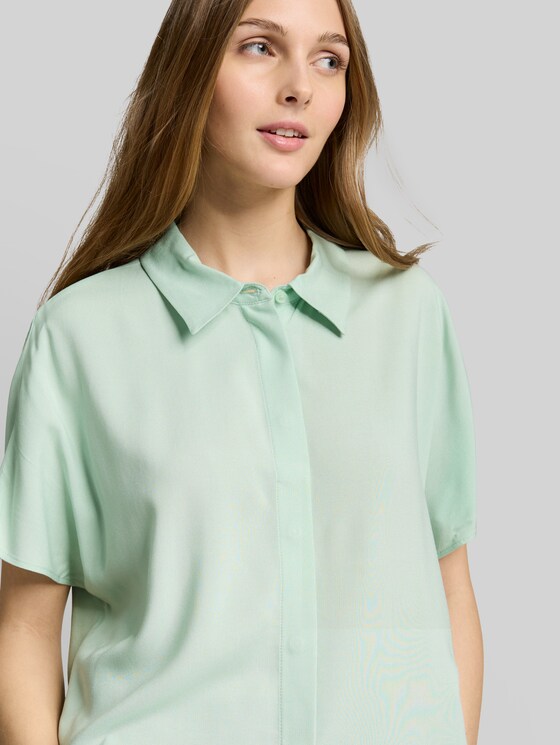 Viscose blouse - light matcha green
