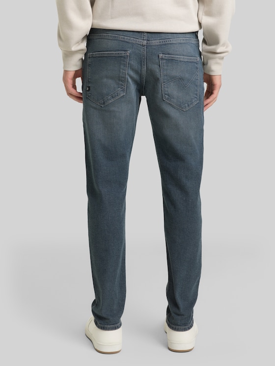 TTBRYDEN TAPERED jeans - mid stone blue grey denim