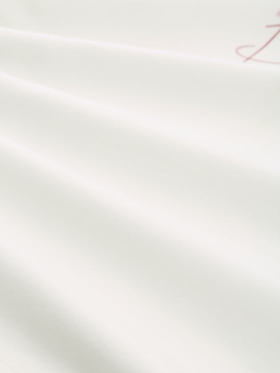 T-shirt with lettering - Whisper White