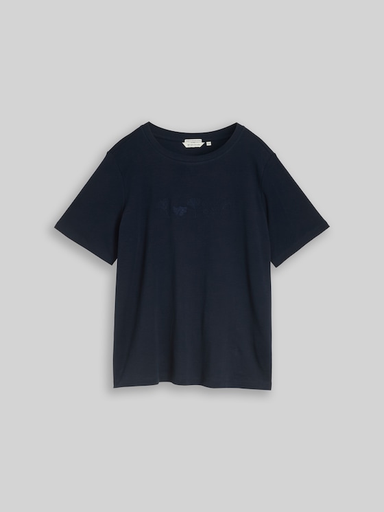 Plus Size - cotton T-shirt - Lunar Eclipse