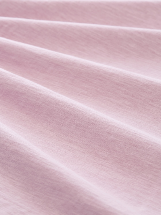 Plus Size - cotton T-shirt - light elderberry