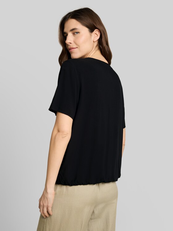 Viscose blouse - deep black