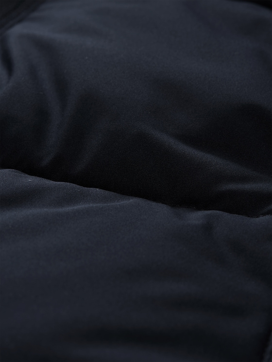 Puffer jacket made from water-repellent fabric - sky captain blue