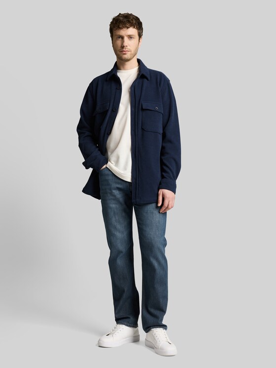 TTMARVIN STRAIGHT Jeans - Used Dark Stone Blue Denim