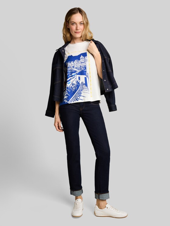 Printed T-shirt - Whisper White