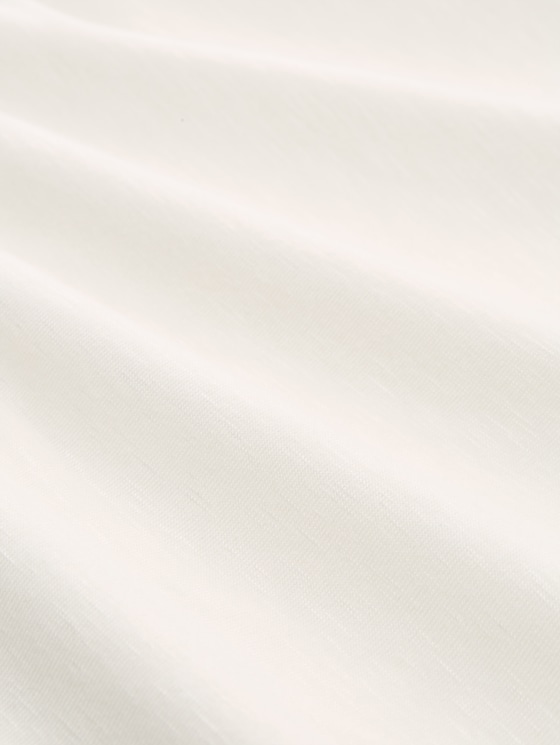 T-shirt with turn-up feature - Whisper White