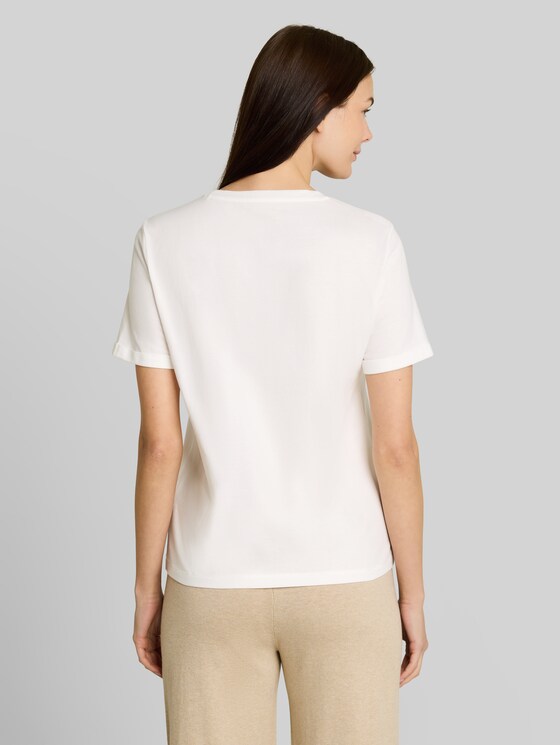 Printed T-shirt - Whisper White