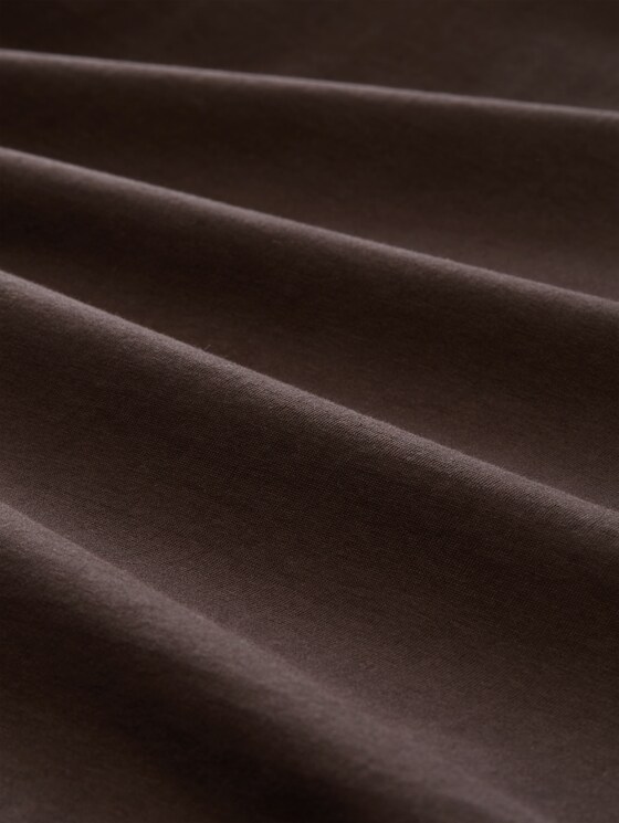 Printed T-shirt - java dark brown