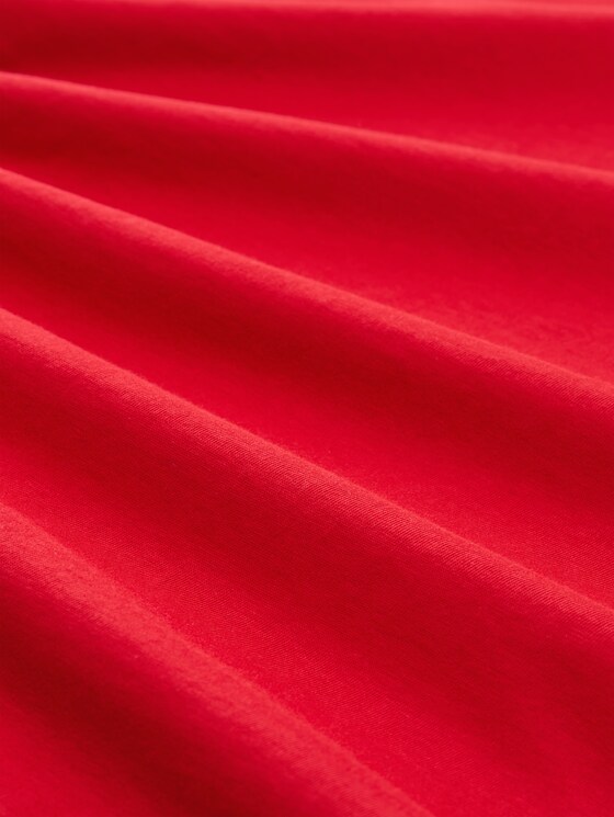 Printed T-shirt - soft scarlet red
