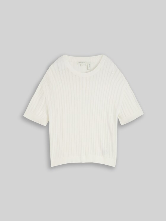 Loose-fit jumper - Whisper White