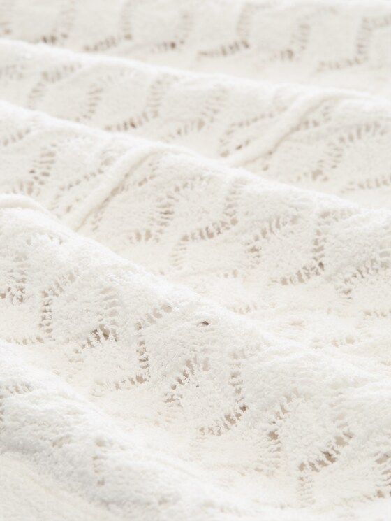 Oversized bolero cardigan - Whisper White