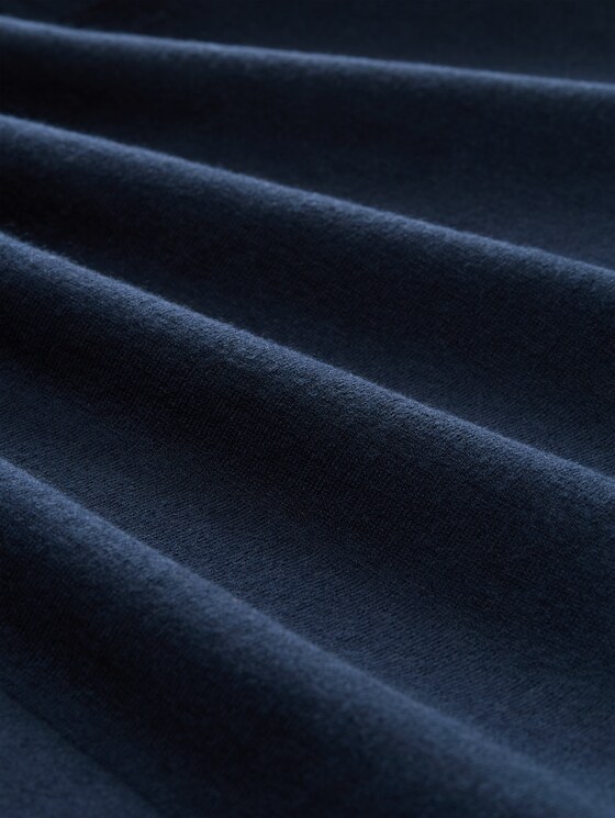 Cardigan with silk content - sky captain blue