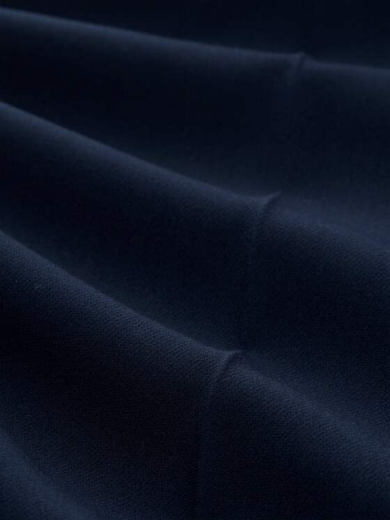 Loose-fit barrel trousers with belt - sky captain blue