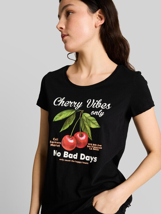 Printed T-shirt - Black