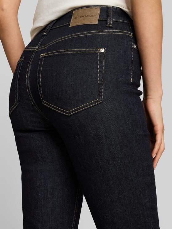 TTROMY FLARE jeans - Clean Rinsed Blue Denim