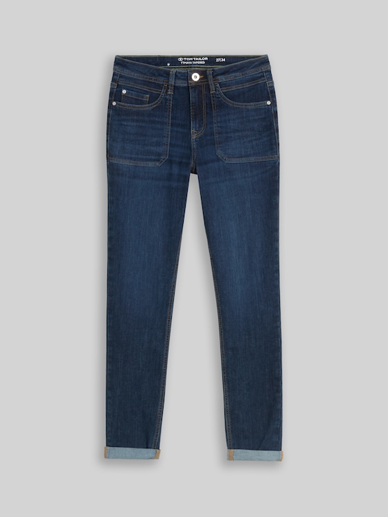 TTMAYA TAPERED jeans - Clean Dark Stone Blue Denim