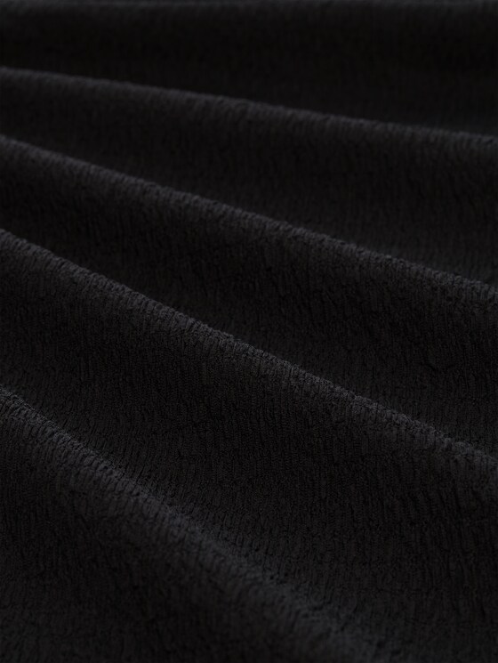 Crinkle Culottes - deep black