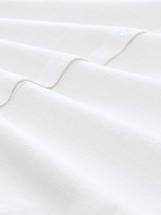 Plus Size - Cotton blouse - White