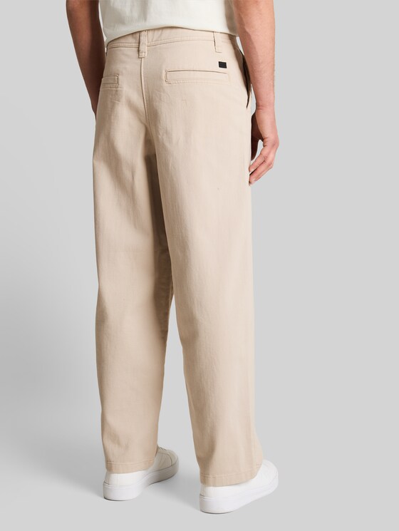 TTLOOSE cotton chino trousers - muted grey