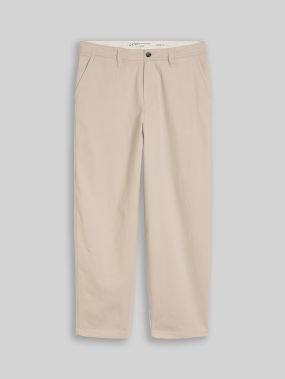 TTLOOSE cotton chino trousers - muted grey
