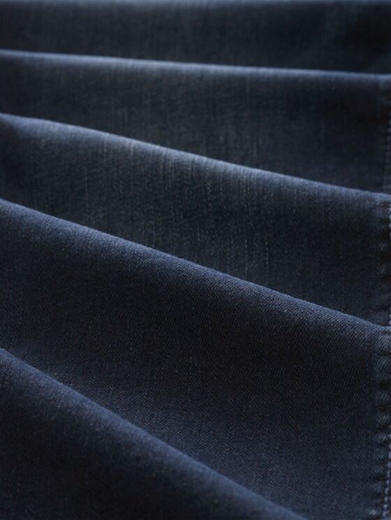 TTLIVA STRAIGHT jeans with stretch - Black Blue Denim