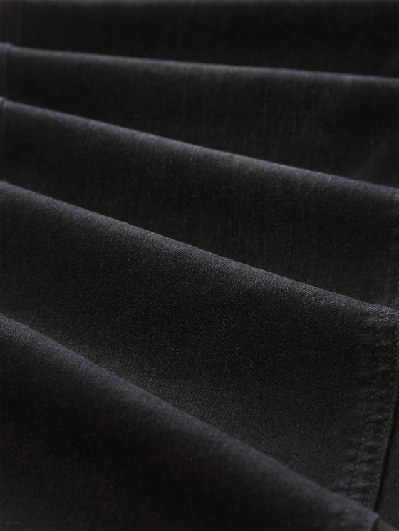 TTLIVA STRAIGHT jeans with stretch - black black denim