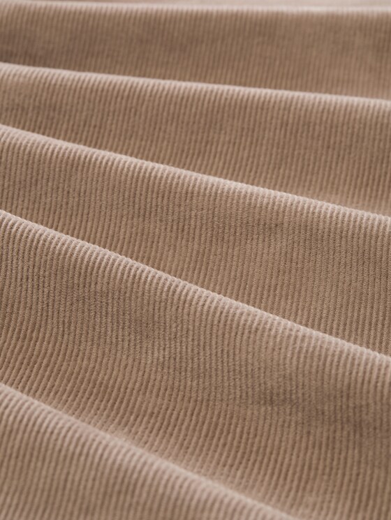 TTMARVIN STRAIGHT Corduroy Trousers - Driftwood Taupe
