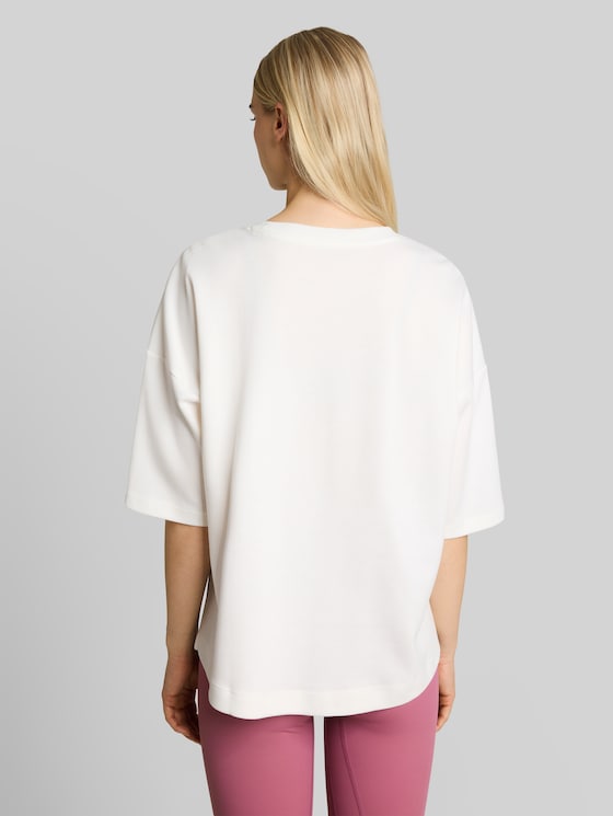 Boxy-fit T-shirt - off white