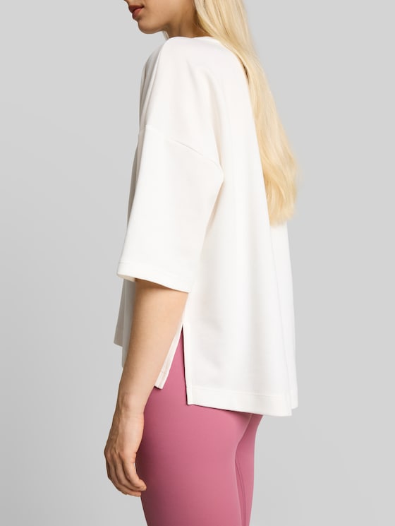 Boxy-fit T-shirt - off white