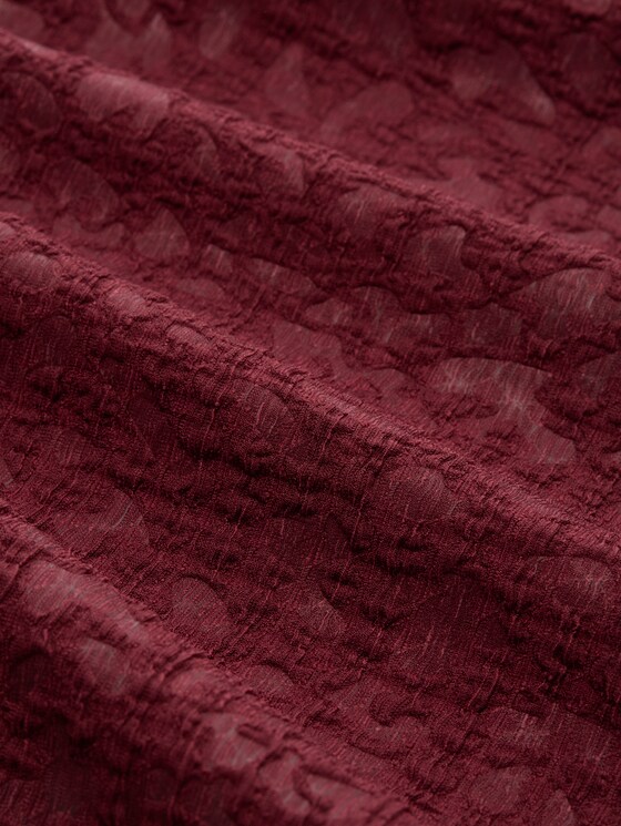 Boxy-fit T-shirt with leopard print - Preppy Plum