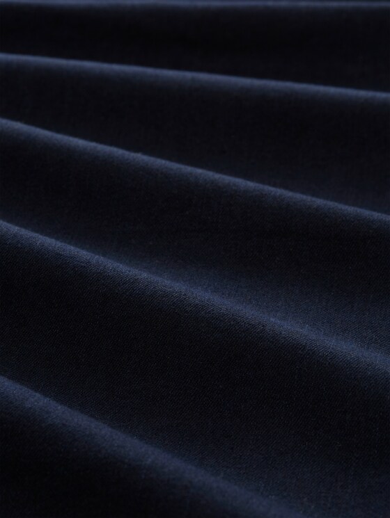 TTEMILY WIDE jeans with tie belt - Clean blue black denim