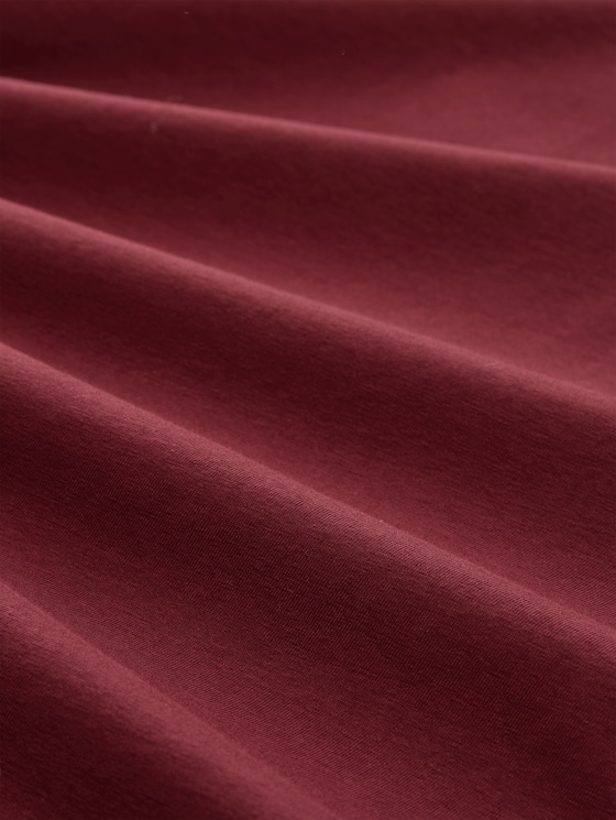 Basic turtleneck top - Preppy Plum