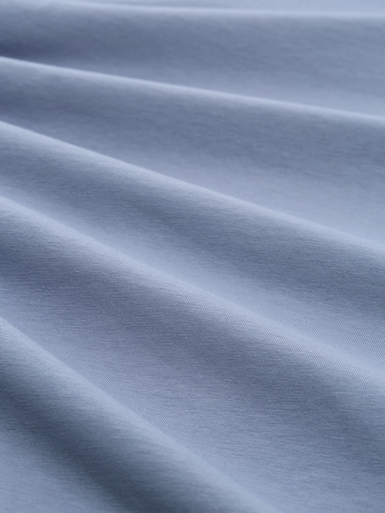 Basic turtleneck top - fern blue