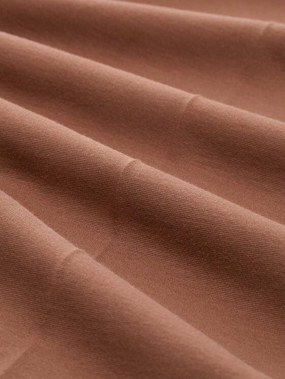 Cropped straight-leg trousers with a belt - camel